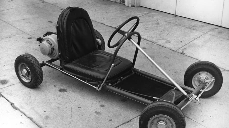 The first kart created by Art Ingels and Lou Borelli.